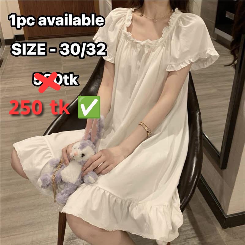 white dress