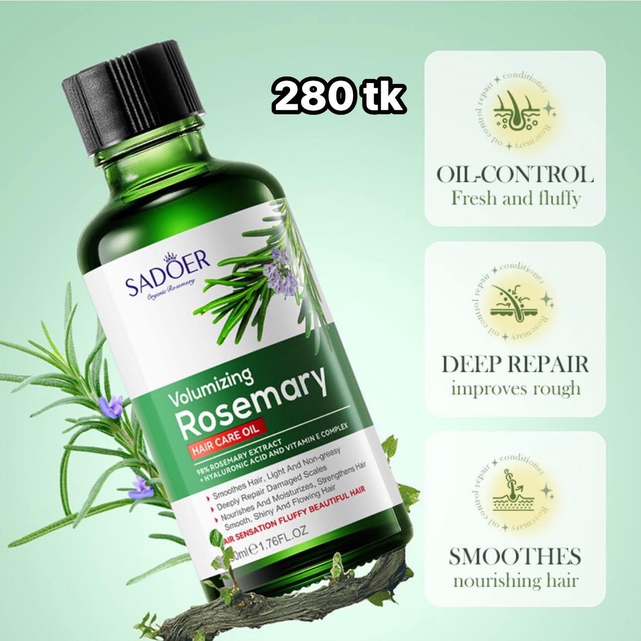 NS5105-Sadoer Rosemary hair care oil