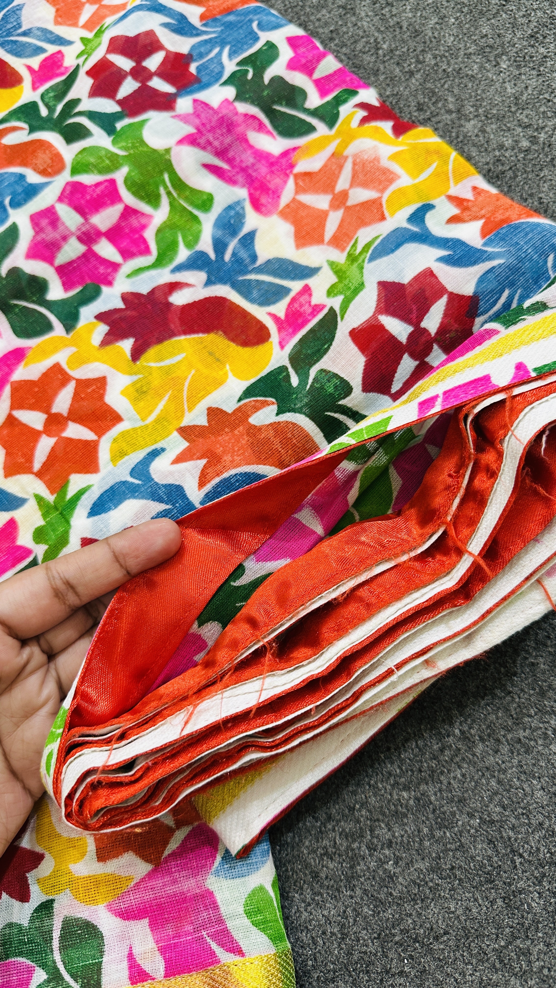 Colourful sharee(Used)