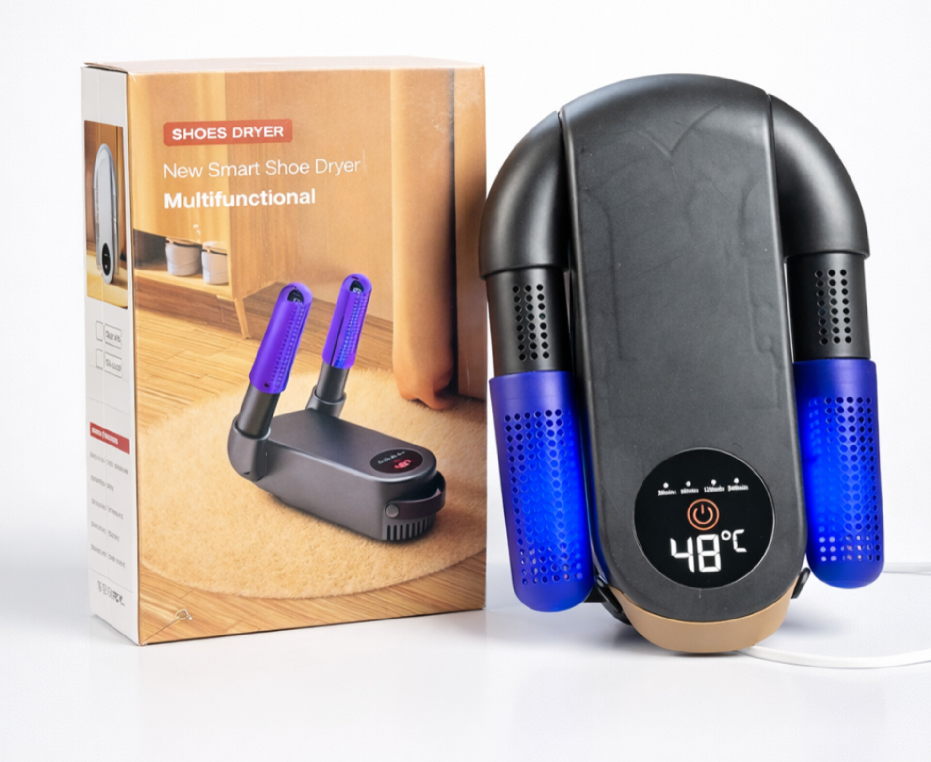 Electric Shoes Dryer 220V Portable Fold-able