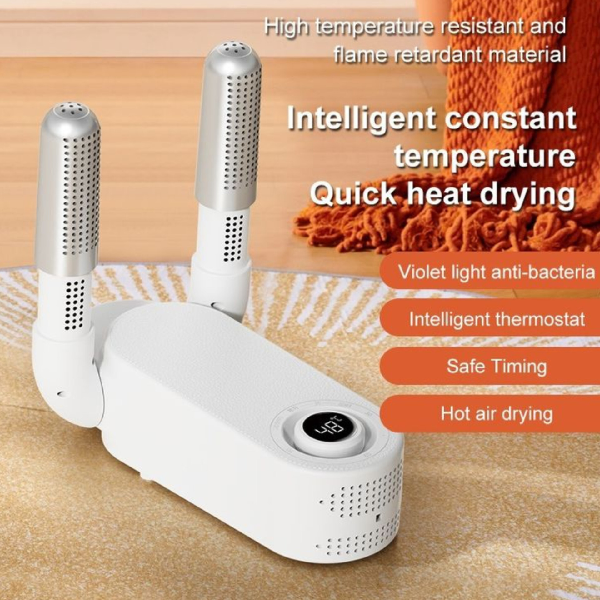 Electric Shoes Dryer 220V Portable Fold-able_img_3