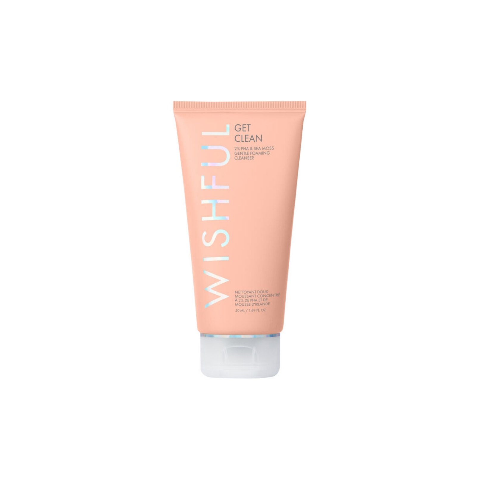 Wishful by HUDA BEAUTY Get Clean 2% PHA & Sea Moss Gentle Foaming Cleanser_img_0