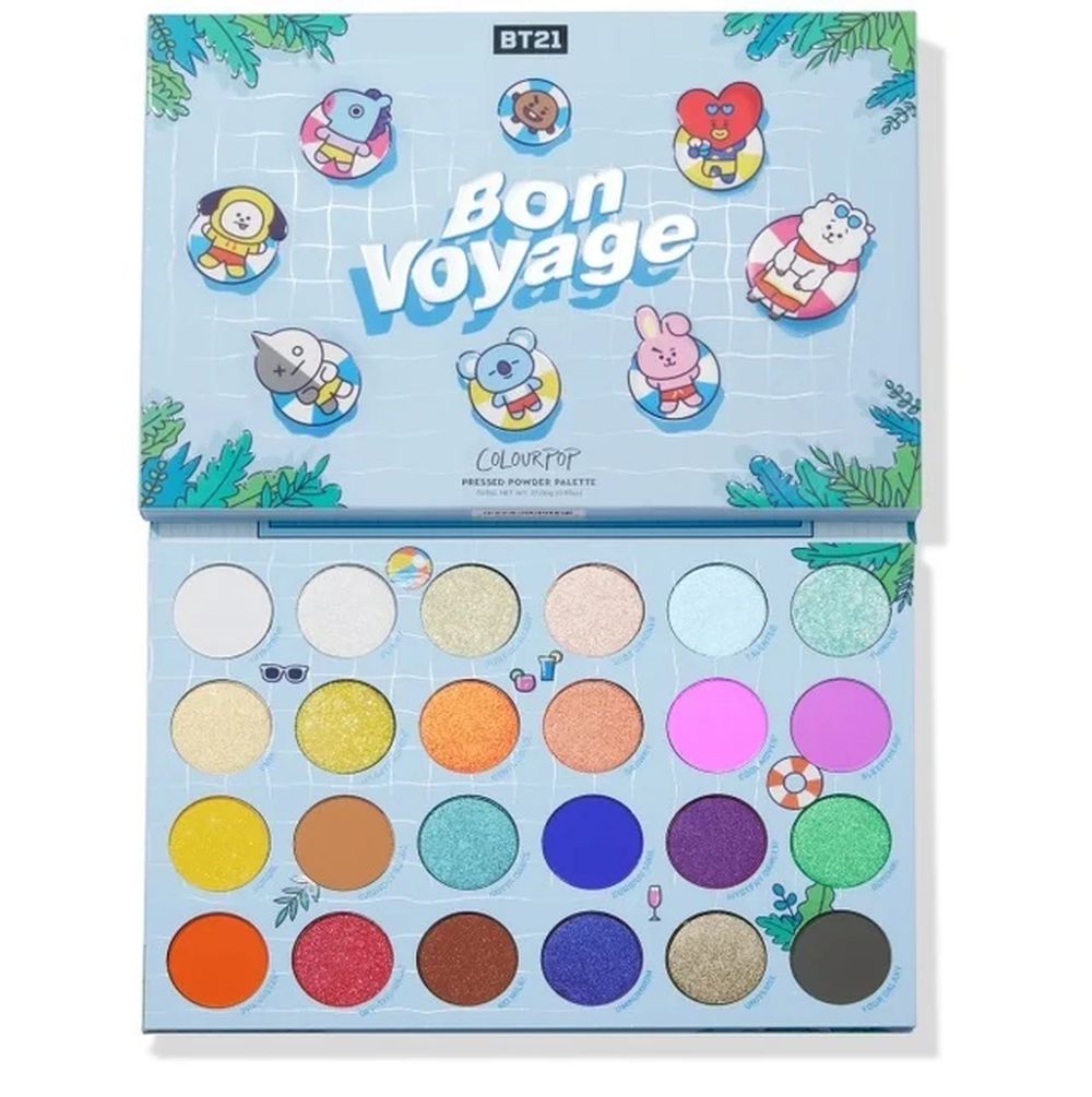 ColourPop Bon Voyage Pressed Powder Palette