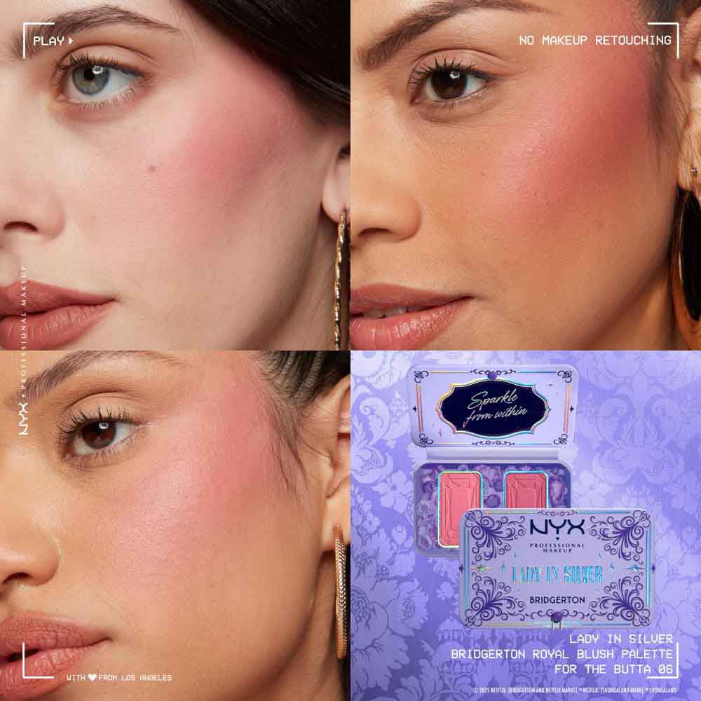 NYX Professional Makeup Lady in Silver Blush Palette – Bridgerton Collection_img_3