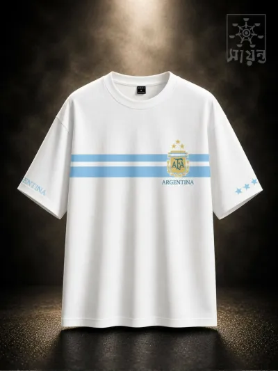 Argentina 2026 World Cup Fan Edition T-shirt V2 (Sayanta - সায়ন্ত Original)_img_0