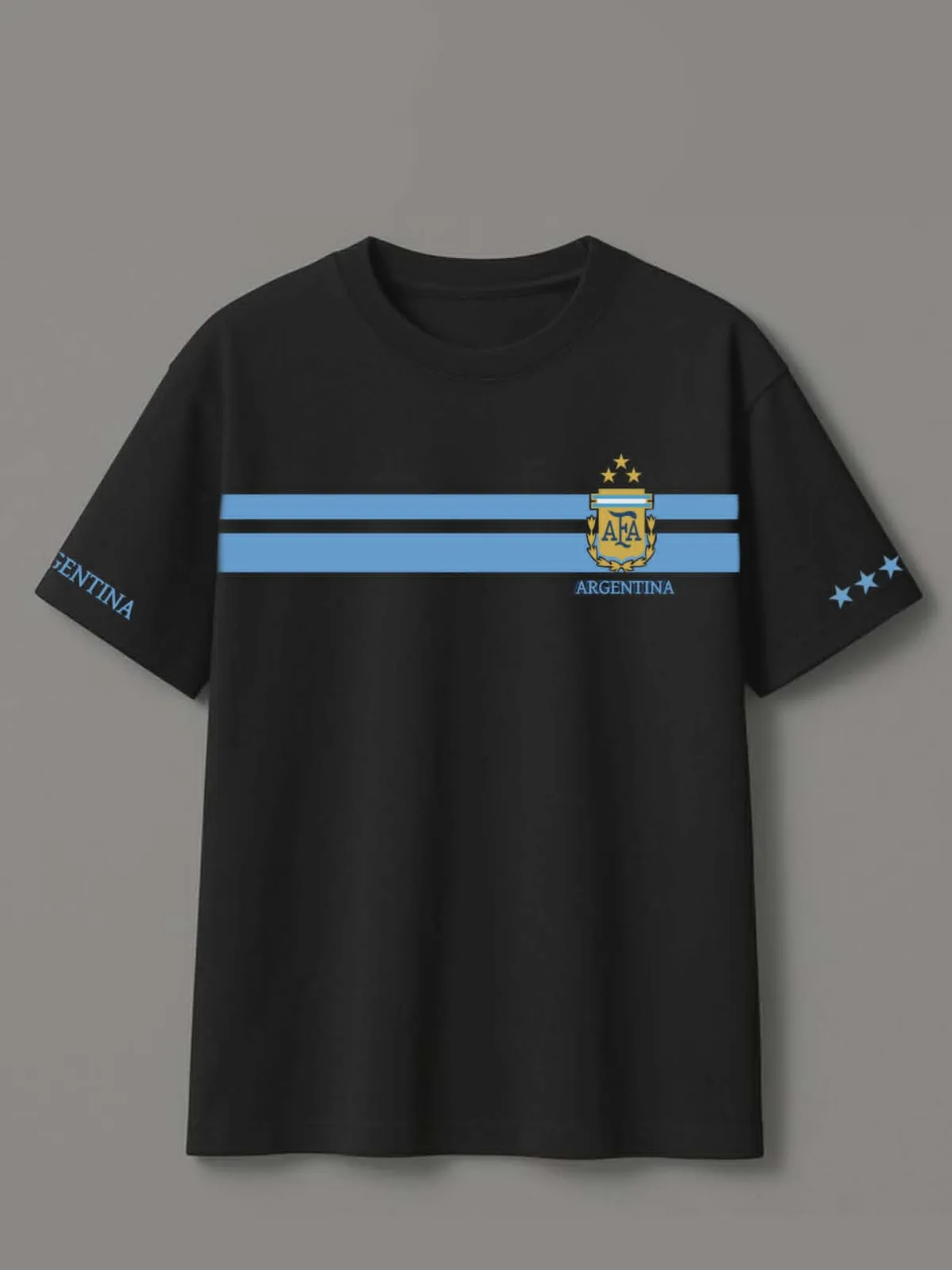 Argentina 2026 World Cup Fan Edition T-shirt V6 (Sayanta - সায়ন্ত Original)