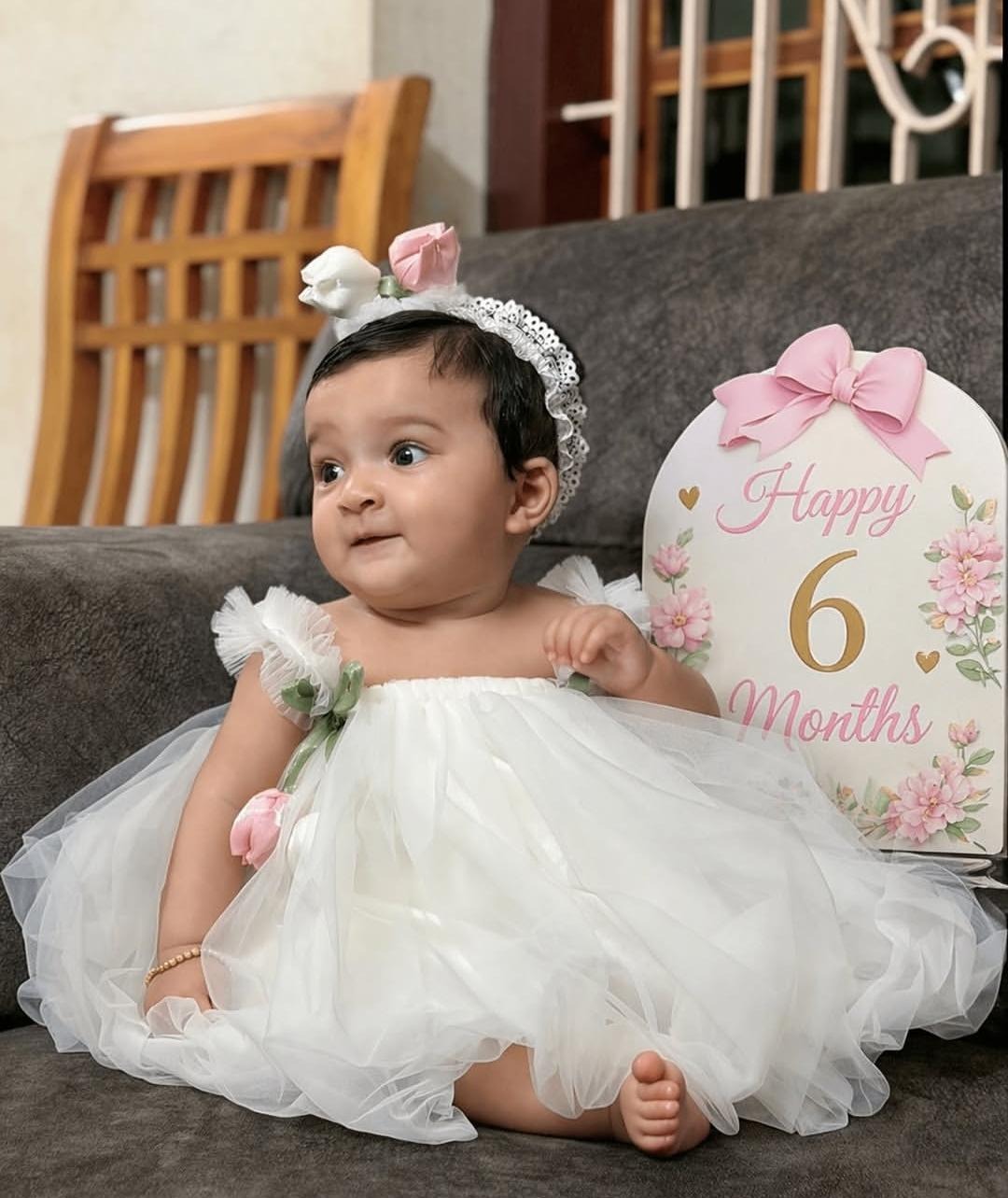 🌸 Blossom Princess Baby Dress