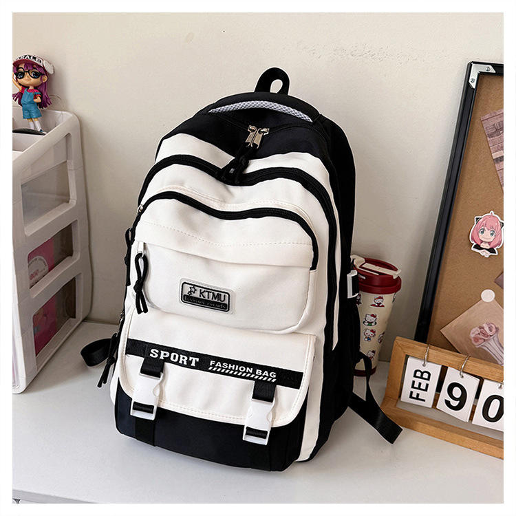 School Bag Light Weight Black