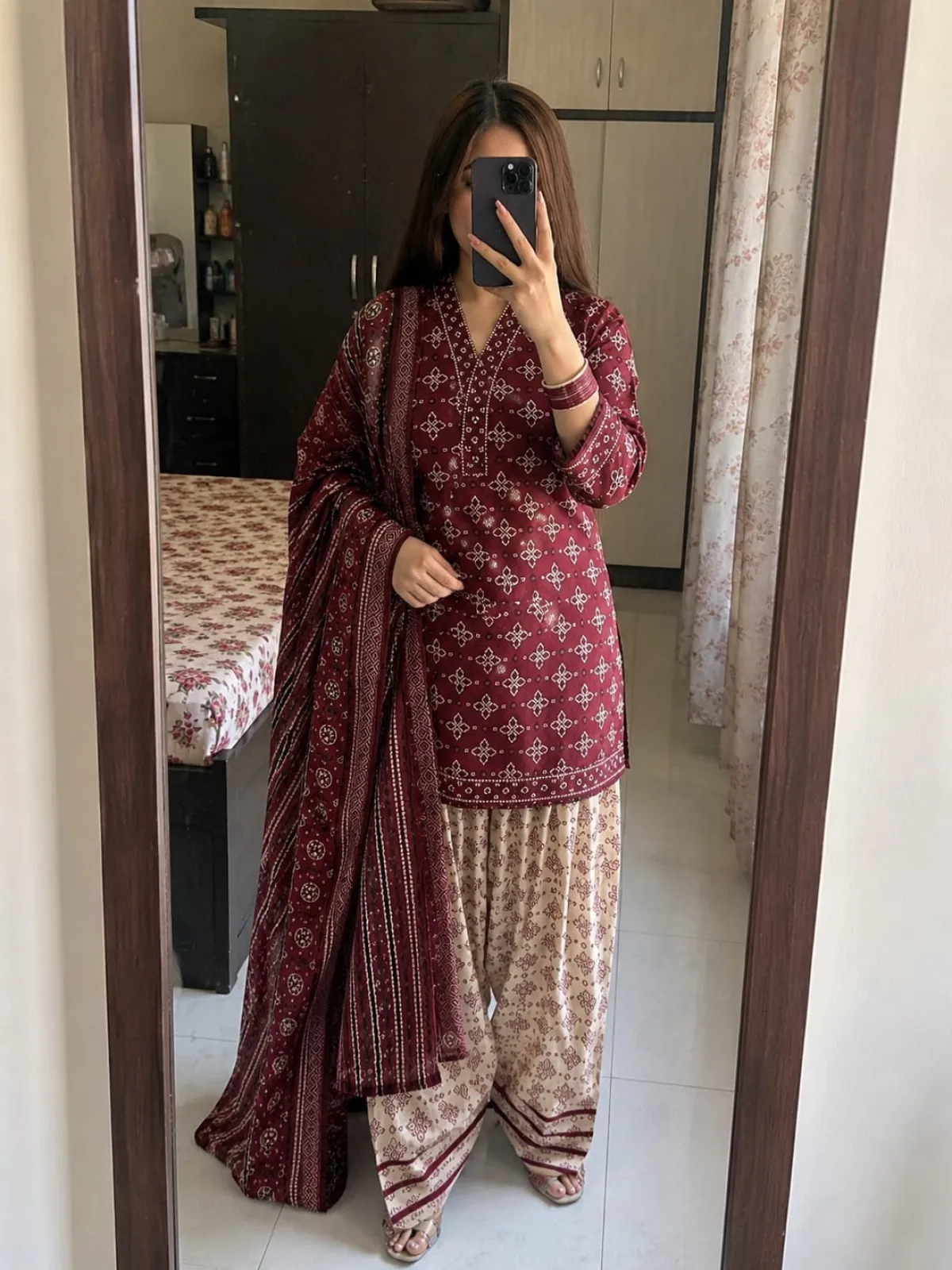 Premium Farshi Three Piece Set - Image 3