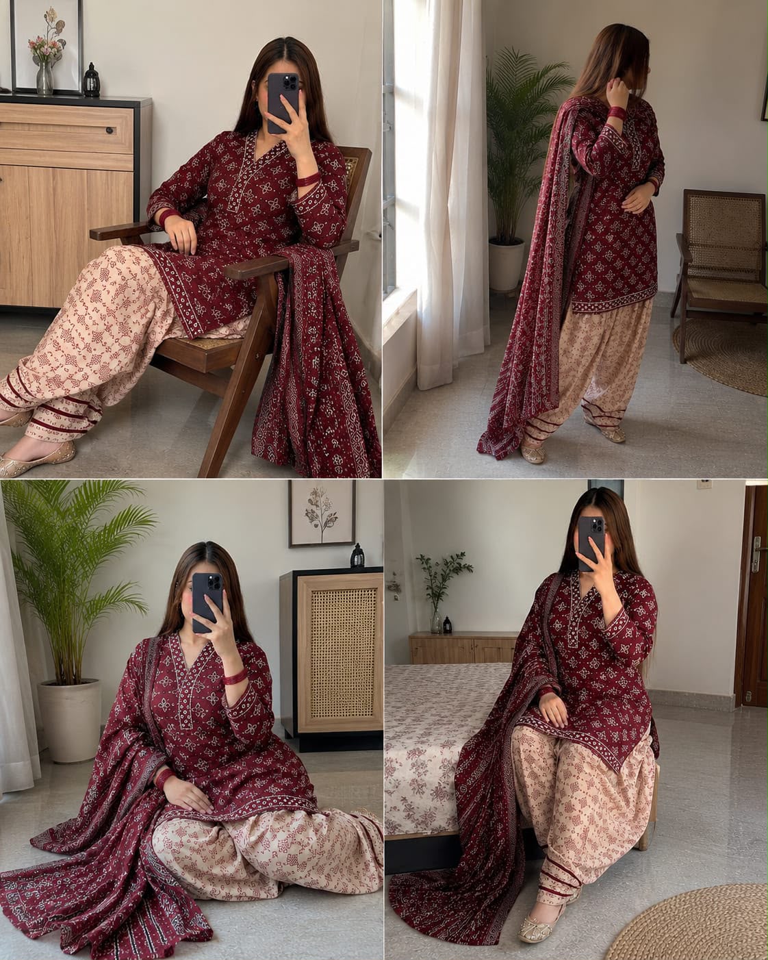 Premium Farshi Three Piece Set - Image 4