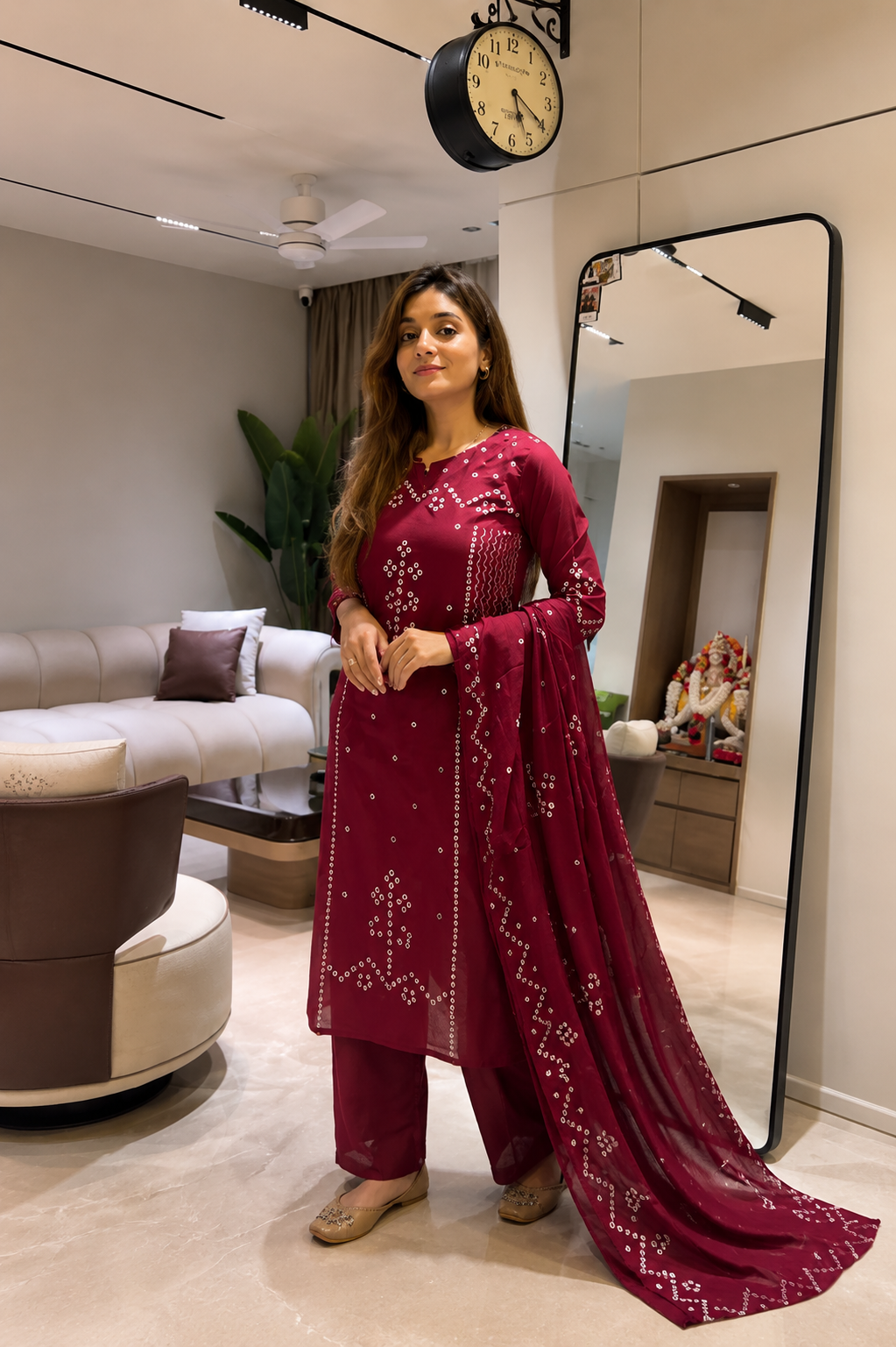 Comfortable Cotton Three Piece Set - Image 4