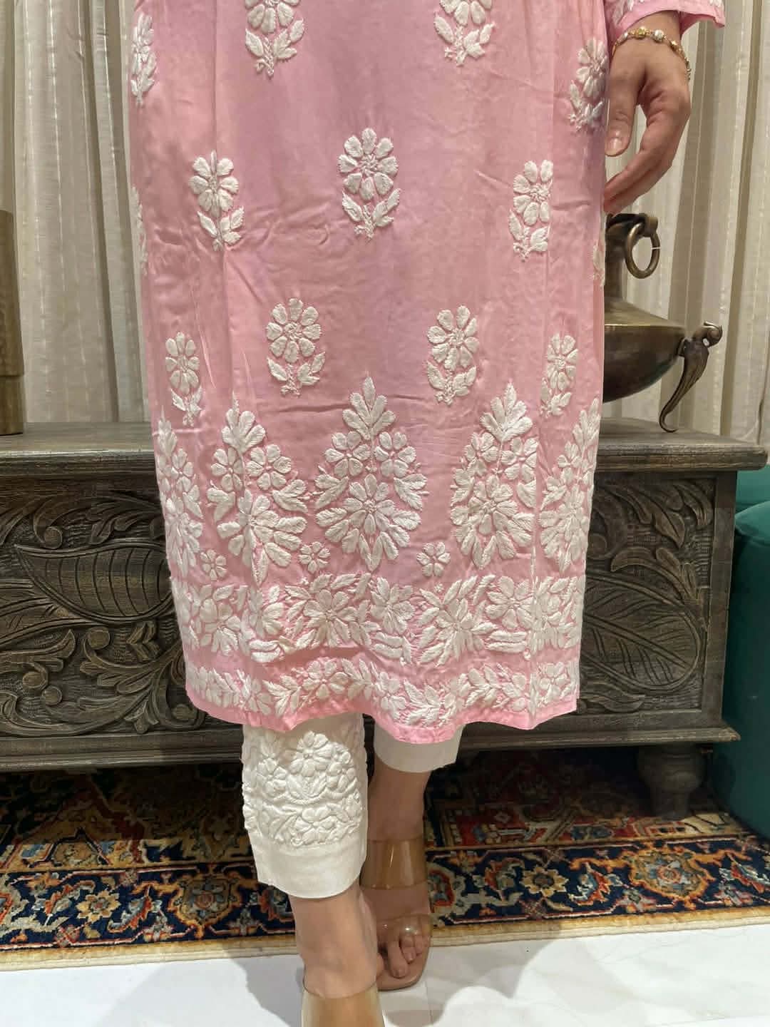 Pink Lakhno Two Piece Set - Image 2