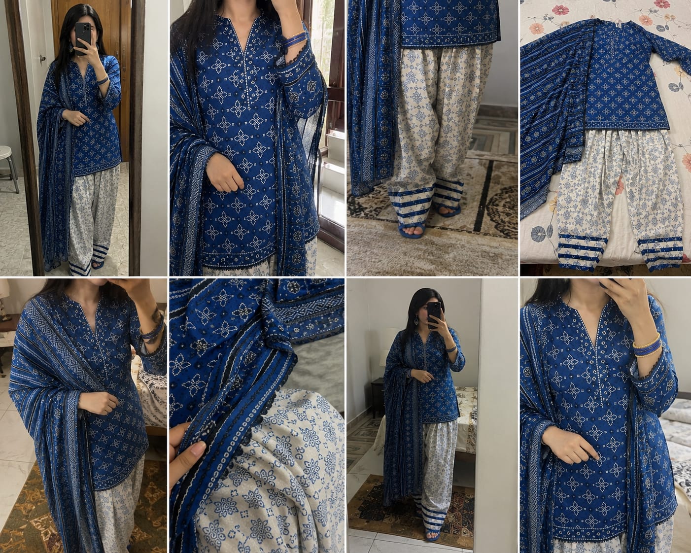 Premium Farshi Three Piece Set - Image 5