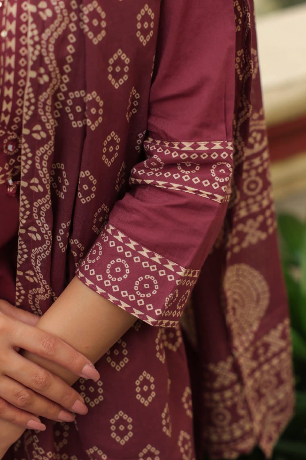 Premium Cotton (Suti) Three Piece Set đŋ - Image 2