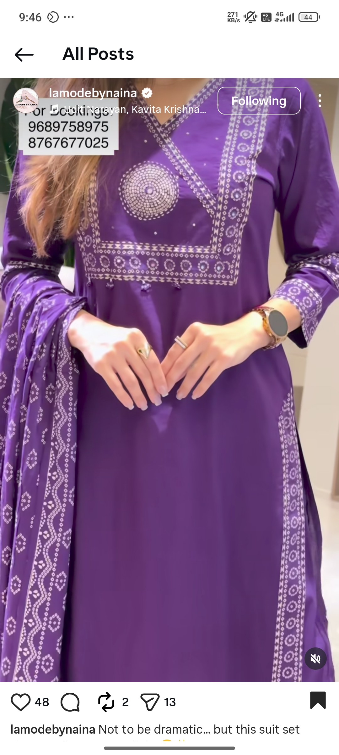 Premium Cotton (Suti) Three Piece Setđŋ - Image 4