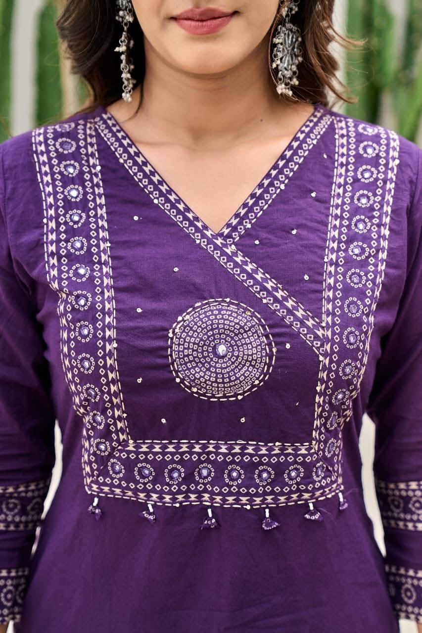 Premium Cotton (Suti) Three Piece Setđŋ - Image 3