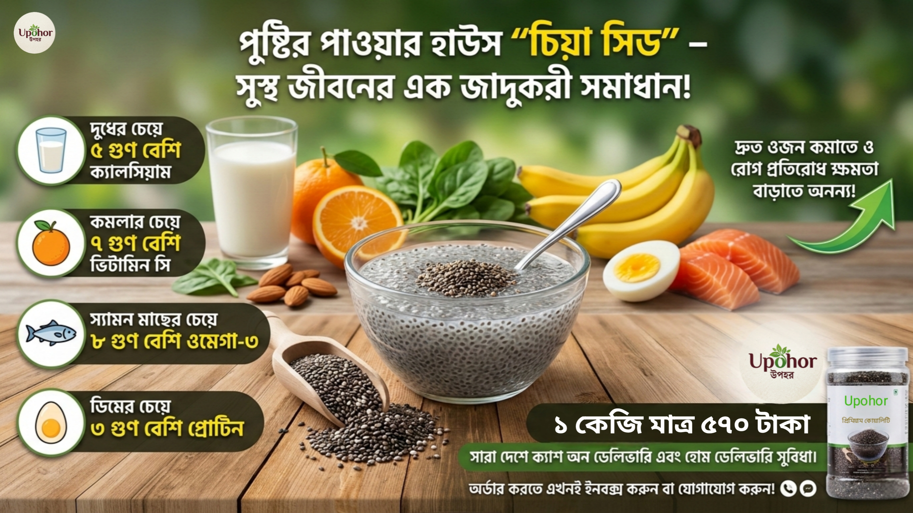 Chia Seeds - 1KG ( চিয়া সীড )_img_1