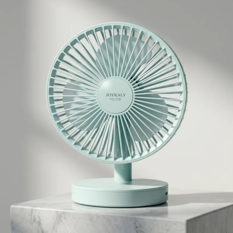 Joykaly YG-735 Rechargeable Multiple Modes Portable Desk / Table Fan