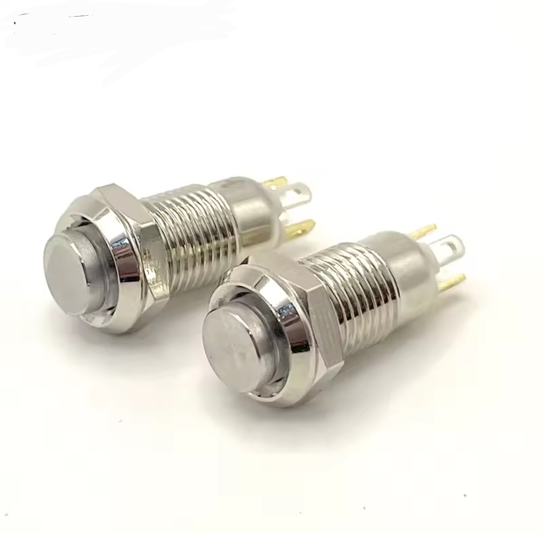 12mm Metal Momentary Push Button Switch