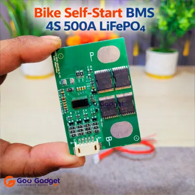 Bike Self-Start BMS 4S 500A LiFePO4 High Peak Cranking Protection Board_img_0