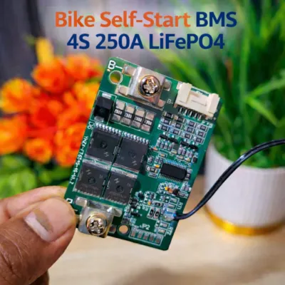 Bike Self-Start BMS 4S 250A LiFePO4 High Peak Cranking Protection Board with Temperature Sensor_img_0