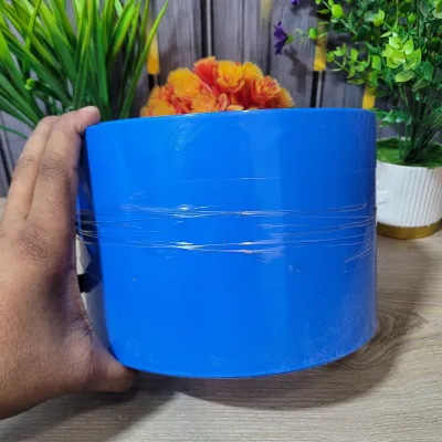 1ft 130mm Heat Shrink Tube Battery Pack Wrapping PVC Sleeve Blue_img_0