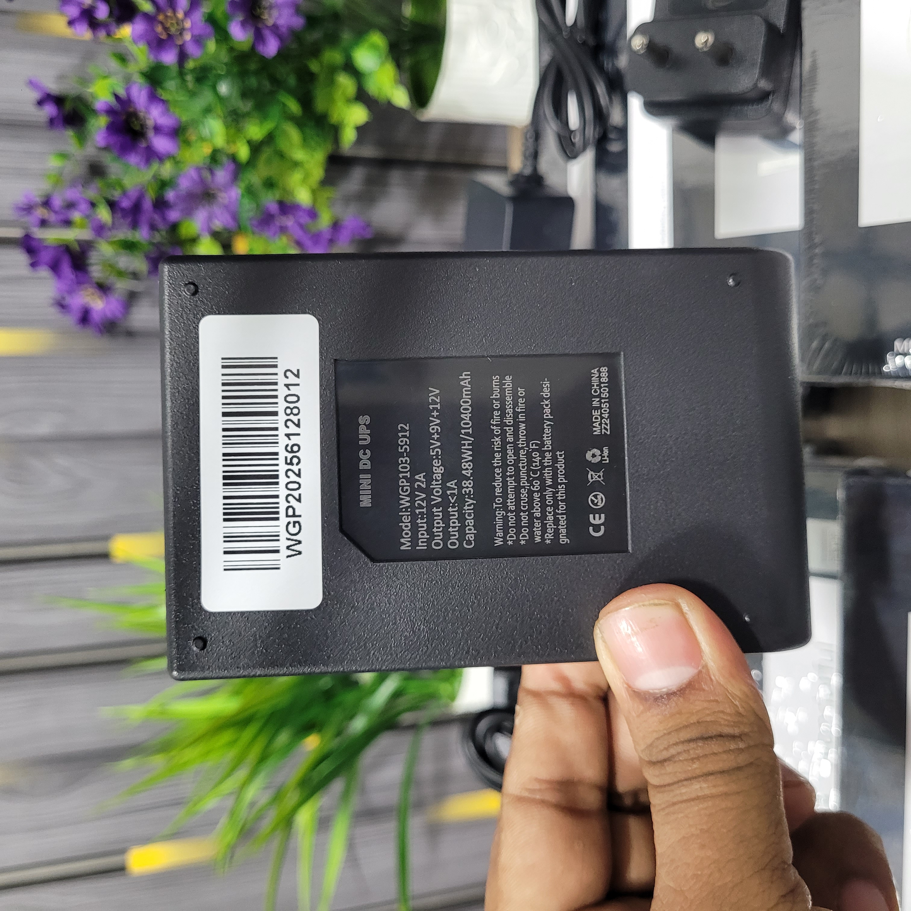 WGP Wonderful Original Multi Output Mini UPS 10400mAh 38.48Wh Updated Version Router ONU Backup Power Supply_img_2