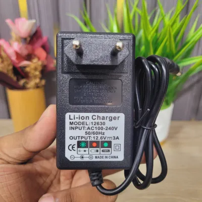 12.6V 3A Li-ion Battery Charger Smart Fast Charging Adapter for 3S 11.1V 12V Lithium Battery Pack_img_0