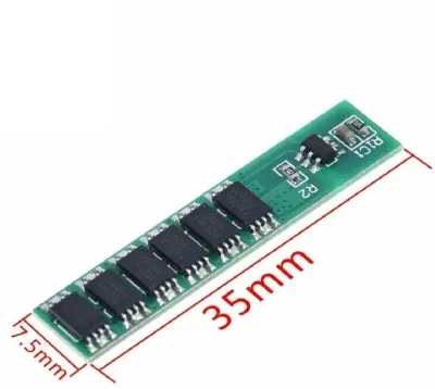 1S 15A 3.7V Lithium-Ion Battery Protection Board with 6 MOSFET_img_2