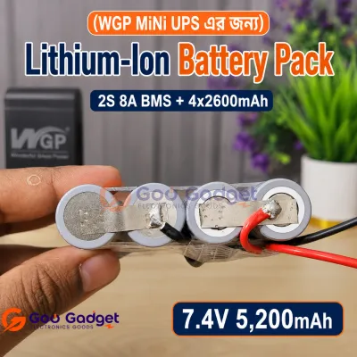 WGP 7.4V 5200mAh Li-Ion Battery Pack For WGP Mini UPS Backup_img_3
