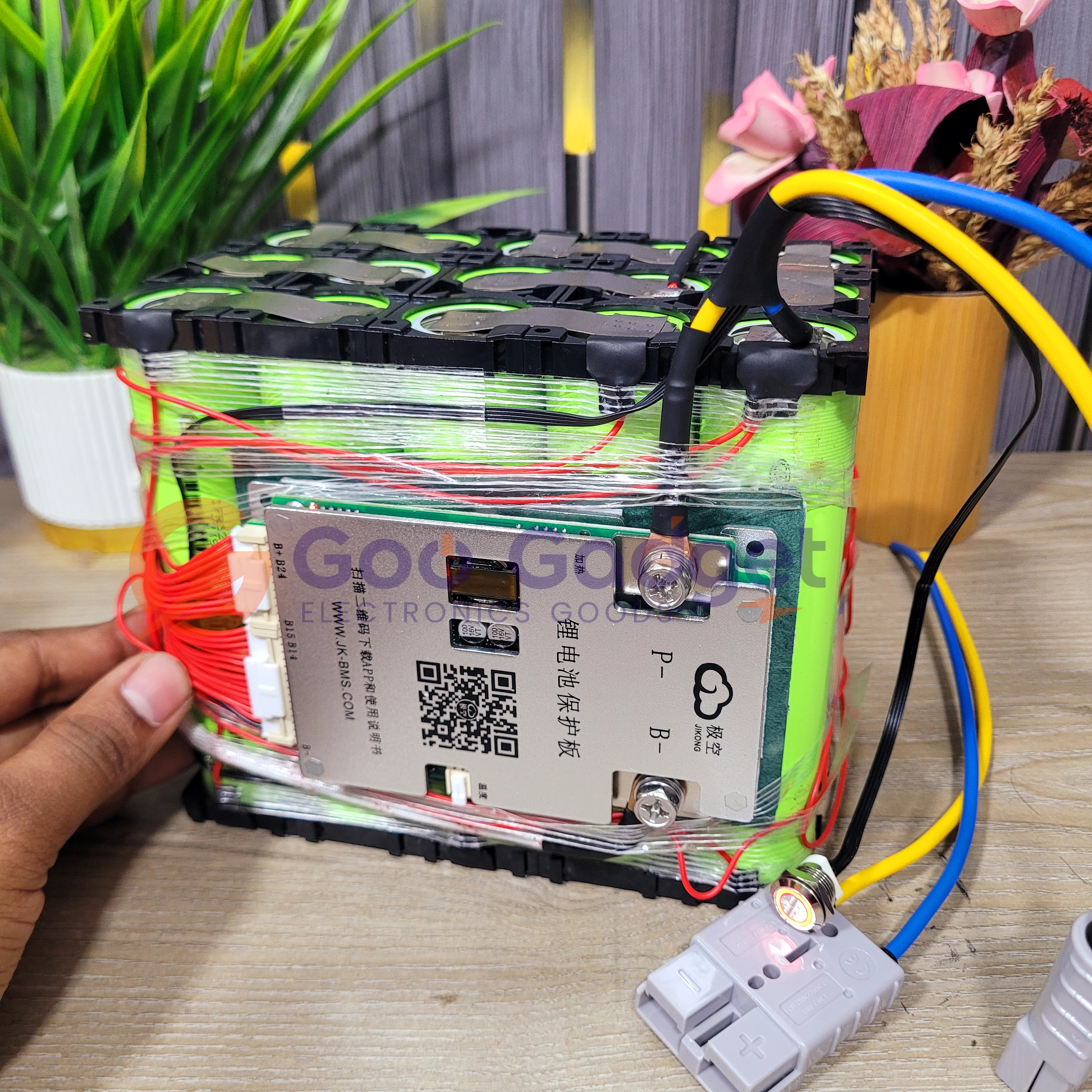 48V 15Ah LiFePO4 Battery Pack for E-Bike & Electric Cycle With JK Smart BMS