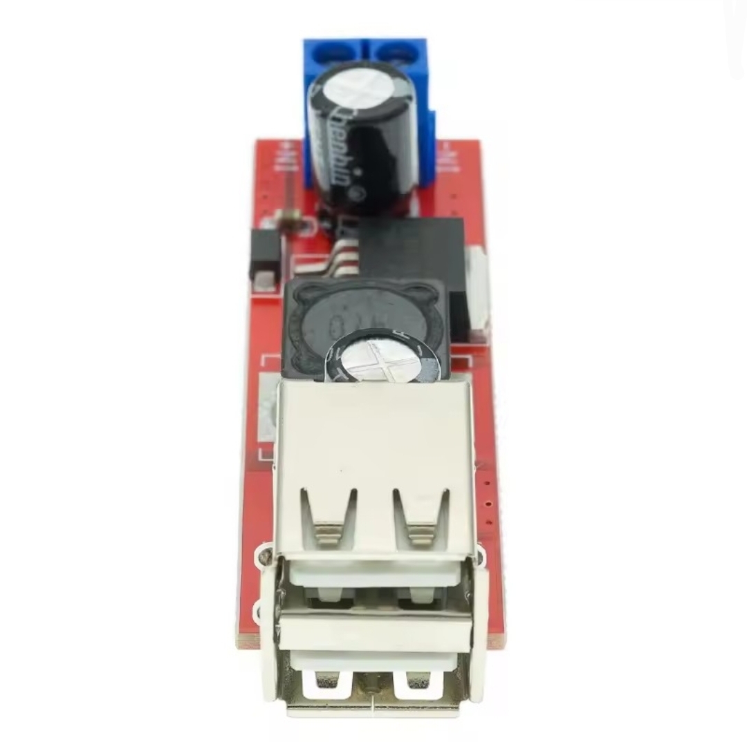 LM2596 Dual USB 6V–40V to 5V 3A DC-DC Step Down Converter Module_img_1