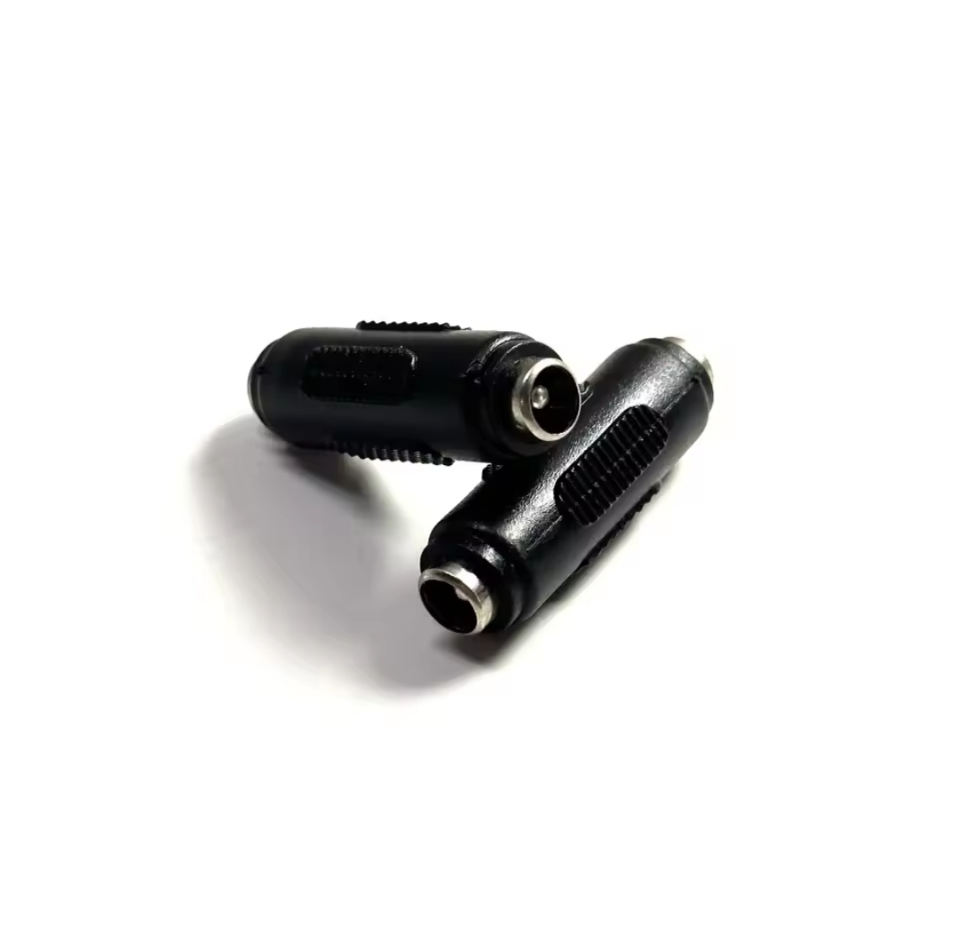 5.5mm × 2.1mm Female to Female DC Power Plug Jack Socket Connector