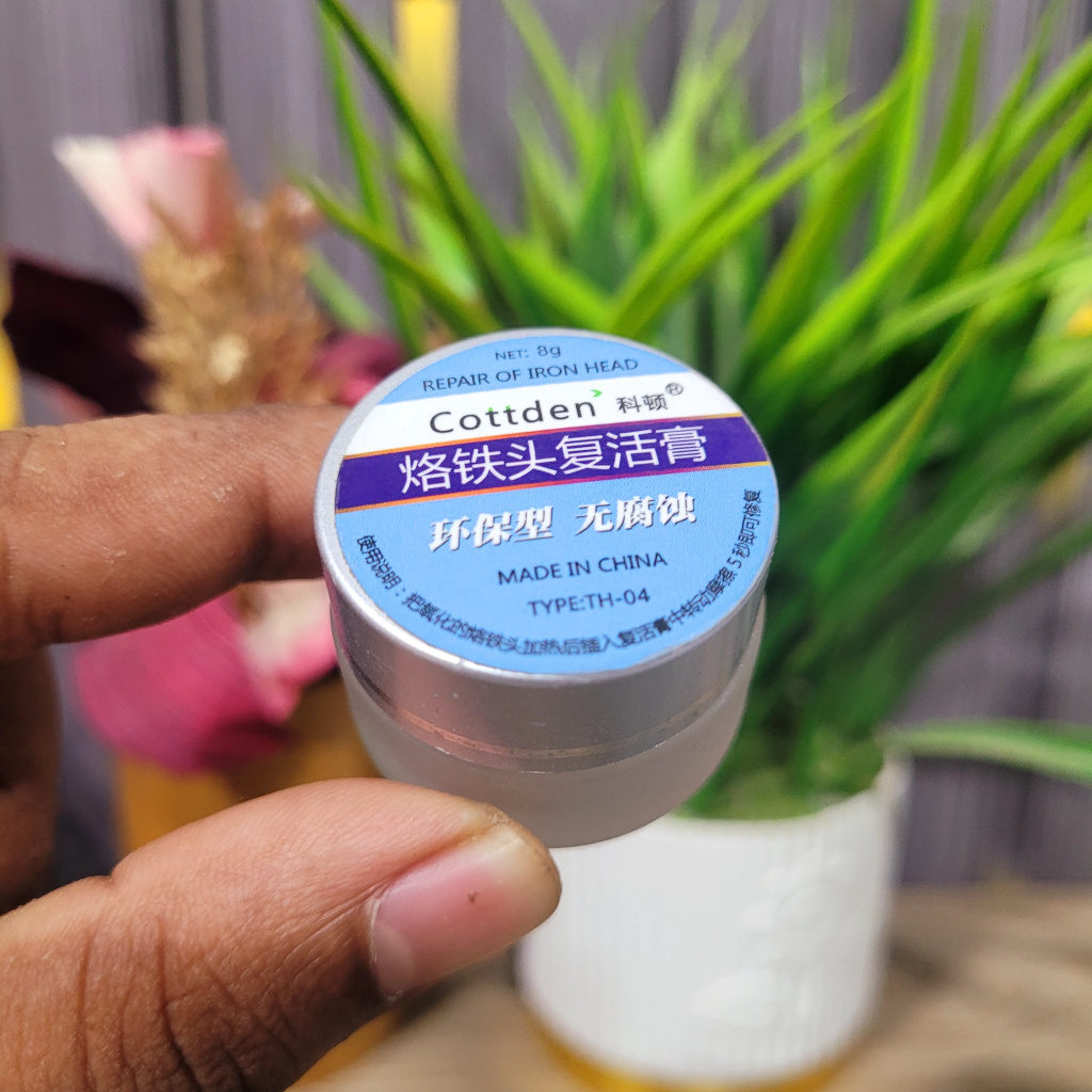 Soldering Iron Tip Repair Paste 8g Cottden TH-04 Non Corrosive