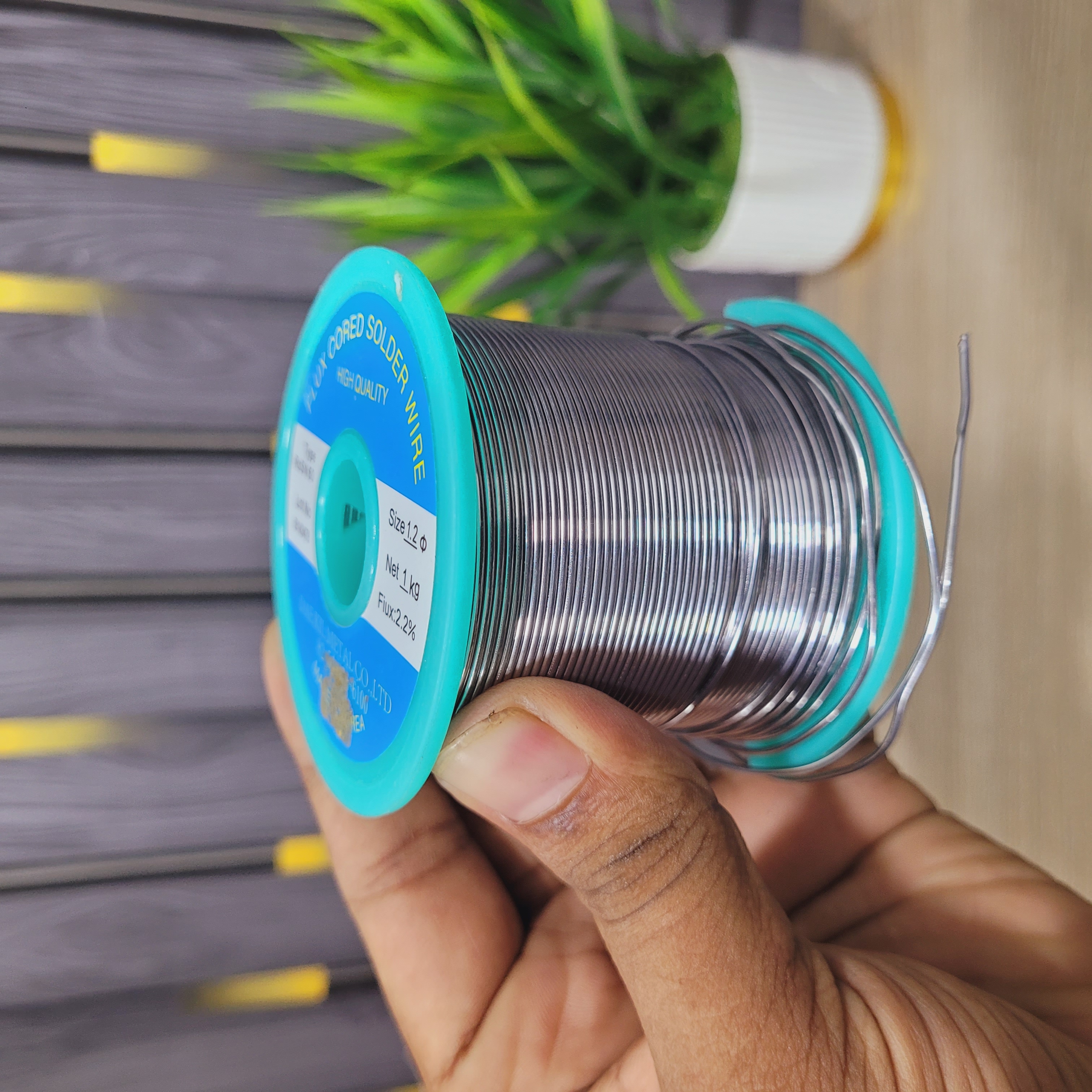 1 Goj 1.2mm RsSn60 Flux Cored Solder Wire 1.2mm (Approx. 8g) – Made in Korea_img_2