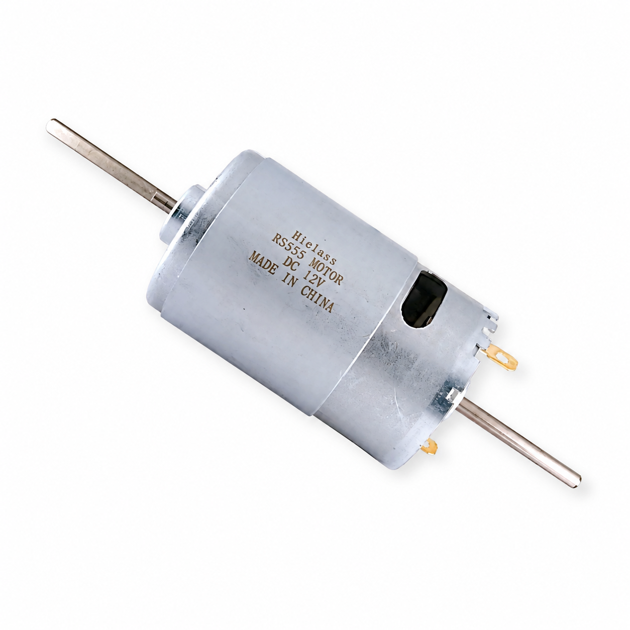 RS555 12V 3.17mm D-Shaft High Speed Carbon Brush DC Motor
