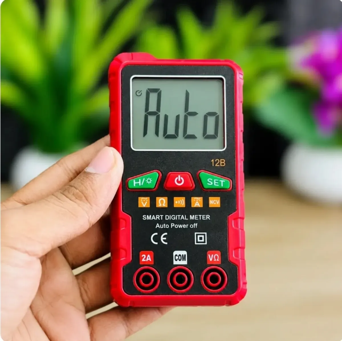 12B Smart Digital Multimeter Auto Range NCV Pocket Size Tester