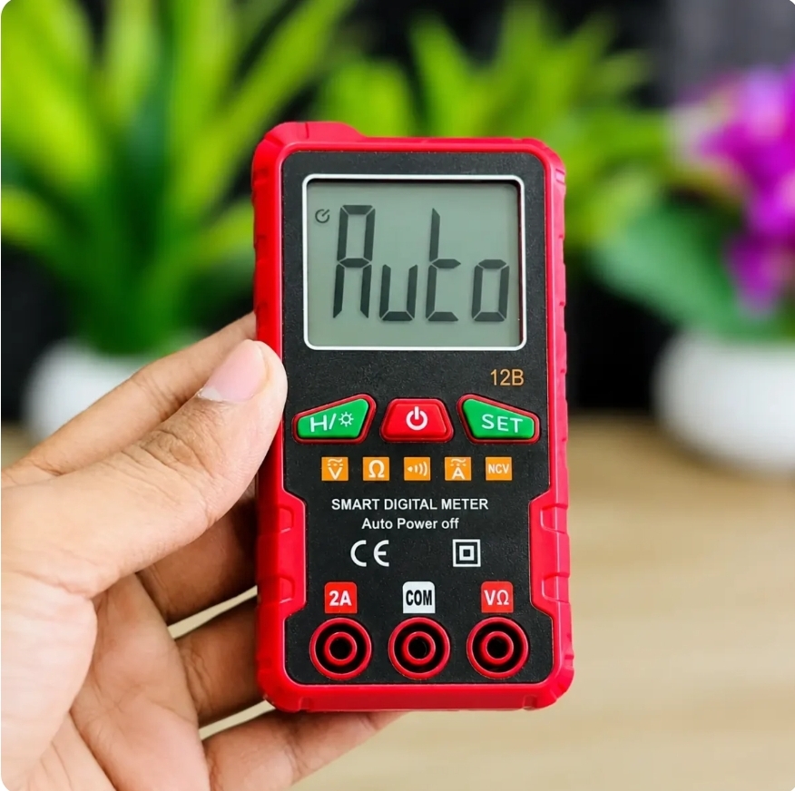 12B Smart Digital Multimeter Auto Range NCV Pocket Size Tester