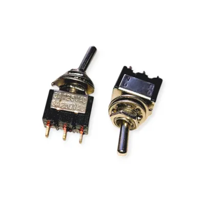 SPDT Mini Toggle Switch 6A/125VAC â 3A/250VAC | ON-OFF-ON 3-Pin Metal Lever Switch_img_0