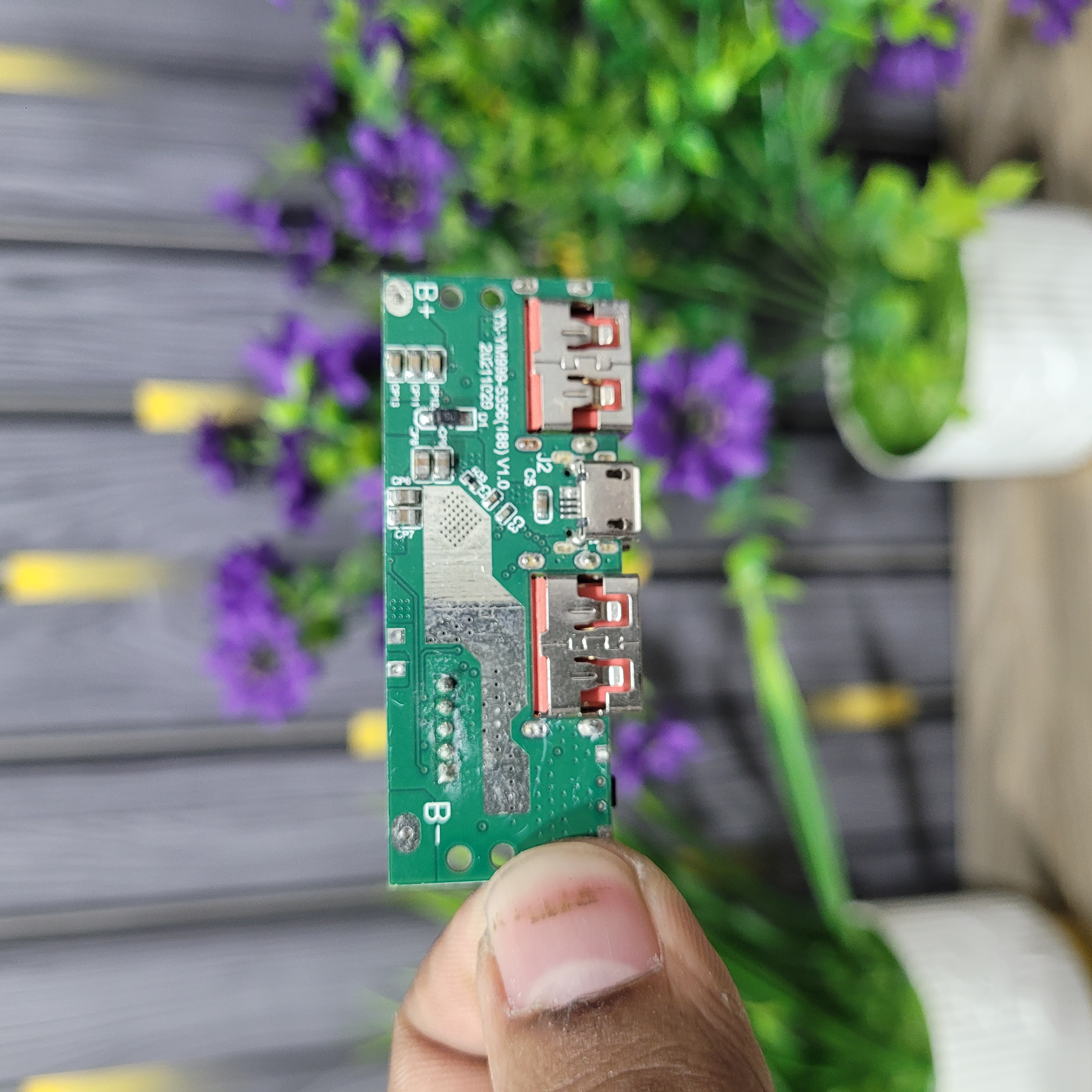 IP5356 Fast Charging Power Bank Circuit Board Type-C Dual USB Output_img_2