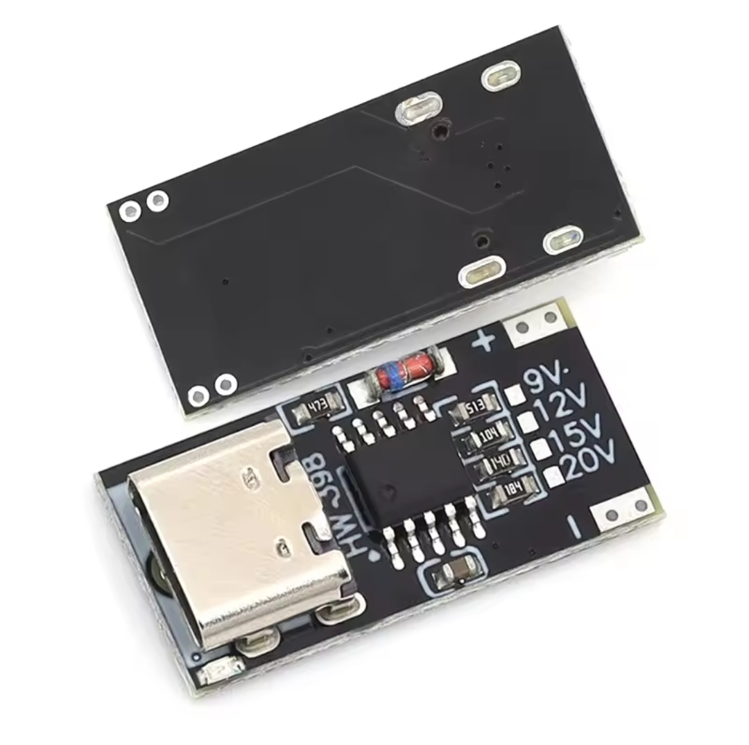 PD/QC/AFC Type-C Trigger Decoy Board USB Fast Charging Module (9V/12V/15V/20V, 5A)