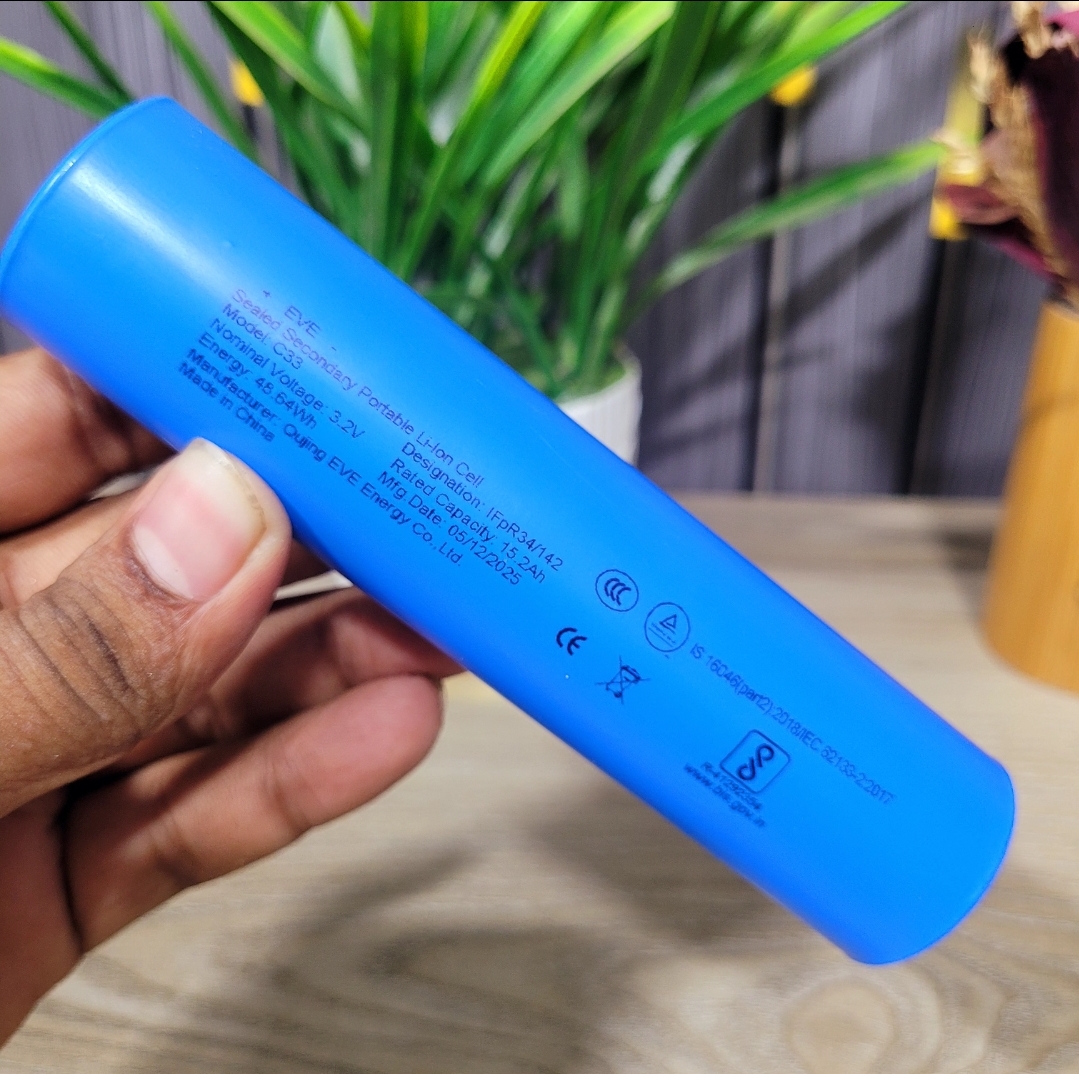 EVE C33 3.2V 15.2Ah 34140 LiFePO4 Battery Cell