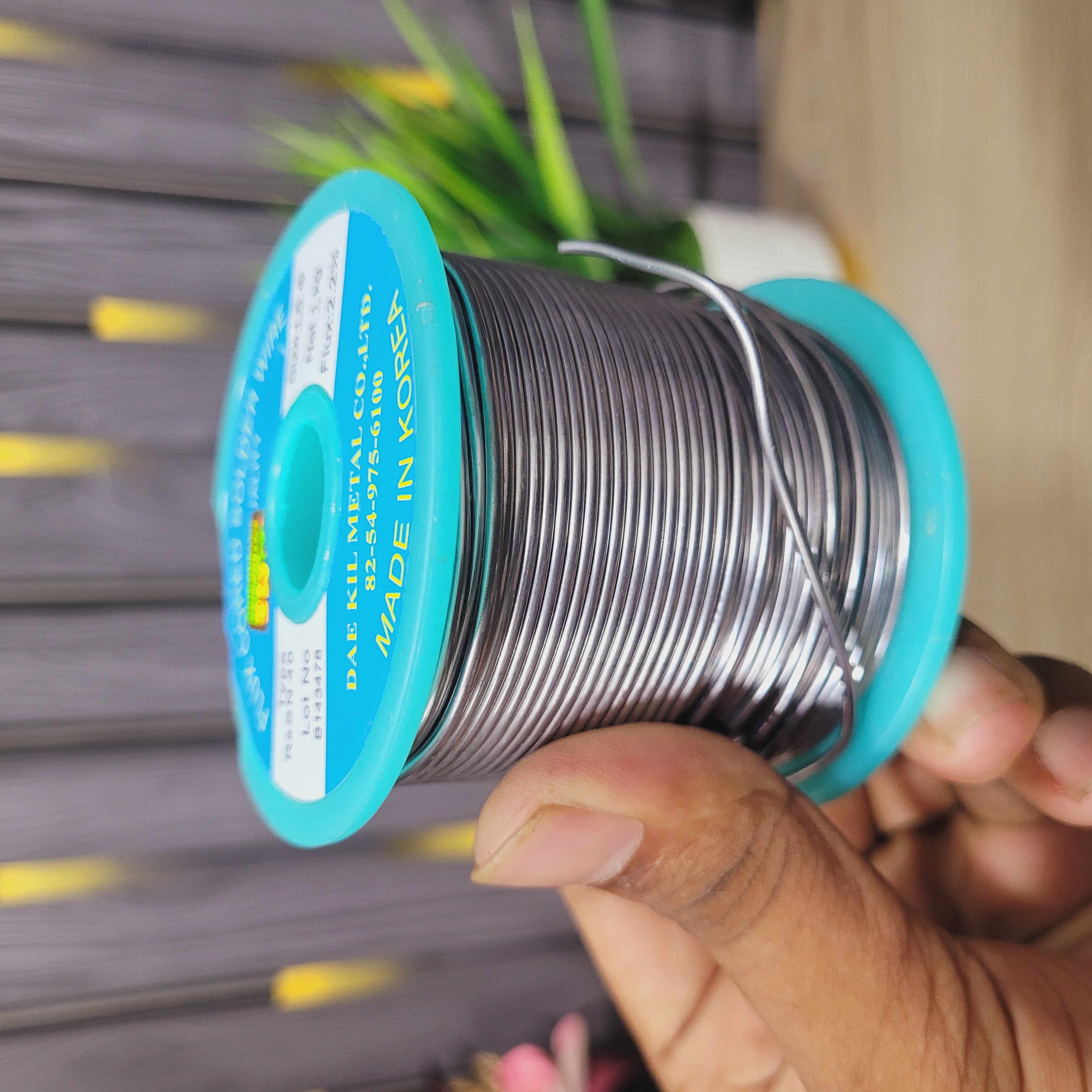 1 Goj 1.6mm RsSn40 Flux Cored Solder Wire 1.6mm (Approx. 16g) – Made in Korea_img_1