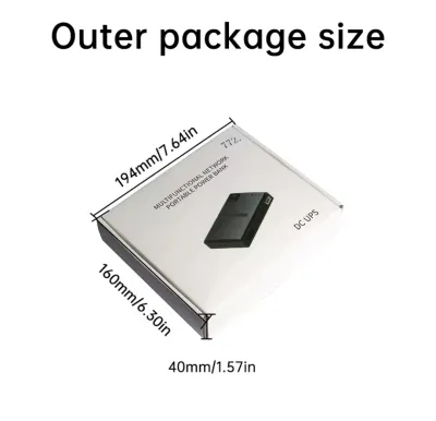 Mini Portable UPS 5V 9V 12V for WiFi Router CCTV Camera With 10,400mAh Battery_img_2