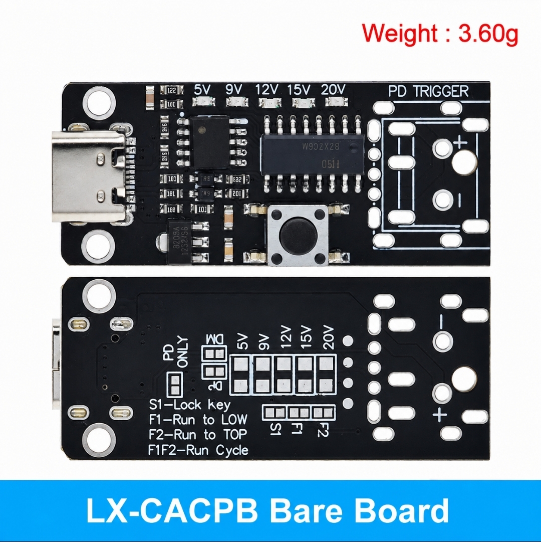 100W USB Type-C PD/QC Fast Charge Trigger Board Module_img_1