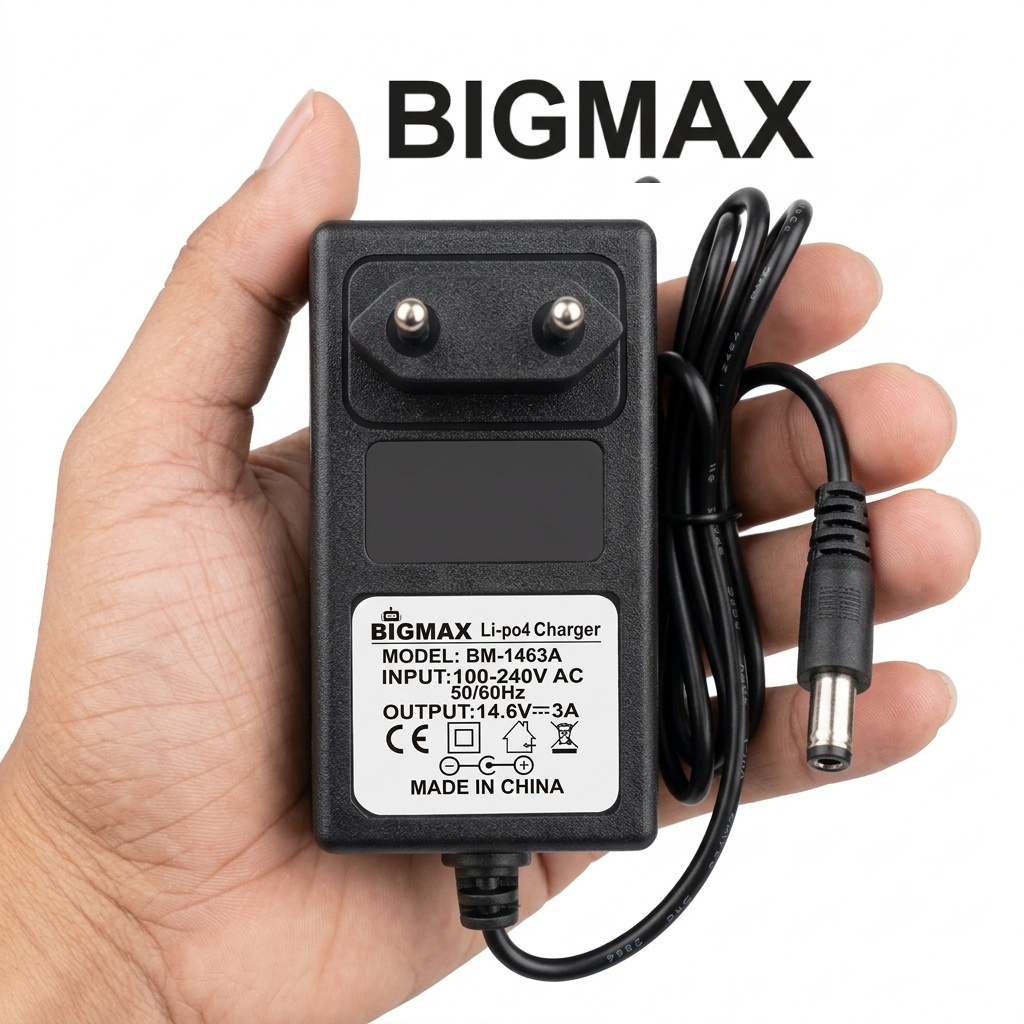 14.6V 3A LiFePO4 Battery Charger BIGMAX BM-1463A