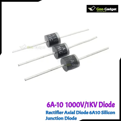 6A10 1000V 6A General Purpose Rectifier Diode | Axial Silicon Junction Diode_img_1