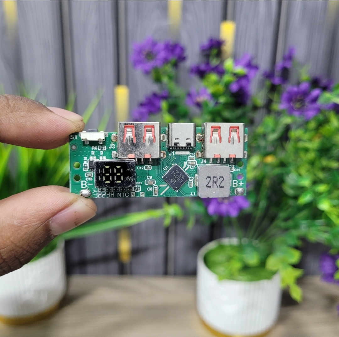 IP5356 Fast Charging Power Bank Circuit Board Type-C Dual USB  Output