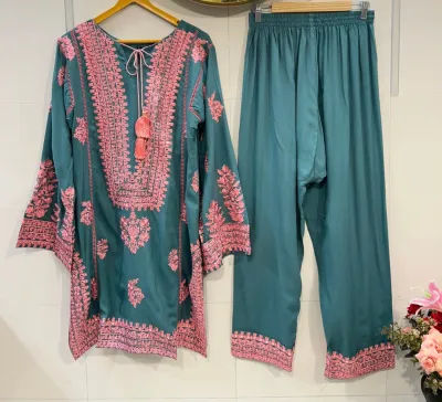 Rayon Embroidery Co-Ord_img_1