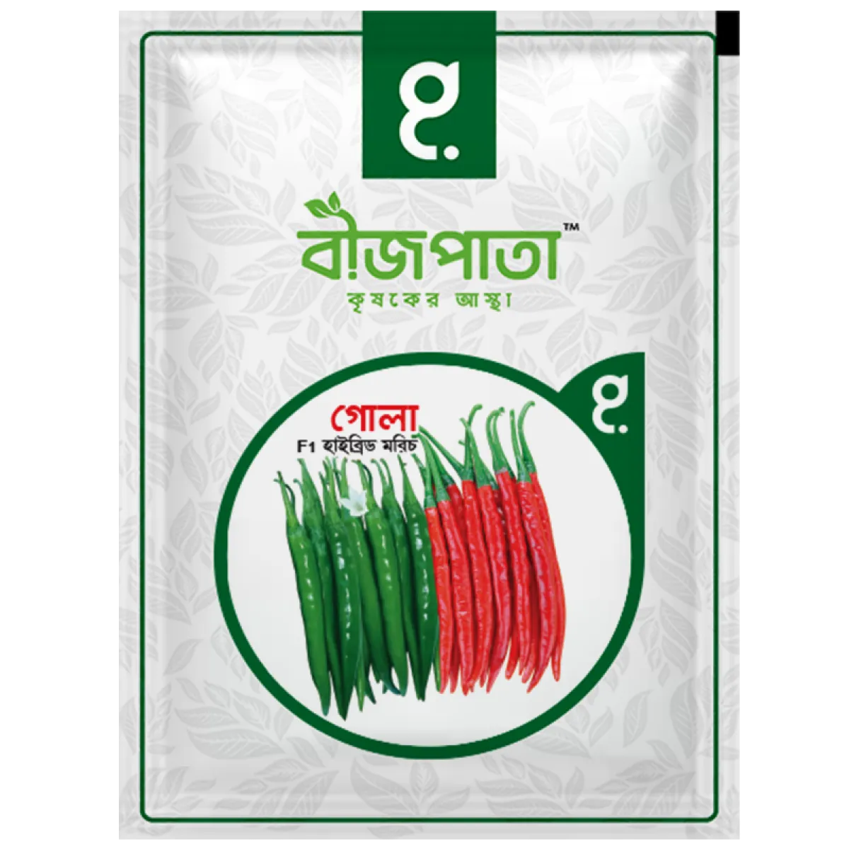 গোলা এফ১ হাইব্রিড মরিচ বীজ। Gola F1 Hybrid Chilli Seeds